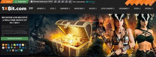 1xbit homepage