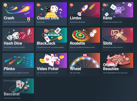BC.Games is the top rated crypto casino in the world