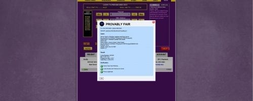 Bitcoin Video Casino Screenshot 1