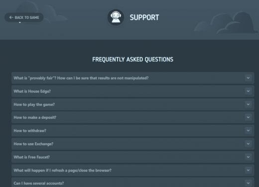 FAQ at BitKong