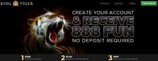 King Tiger Homepage