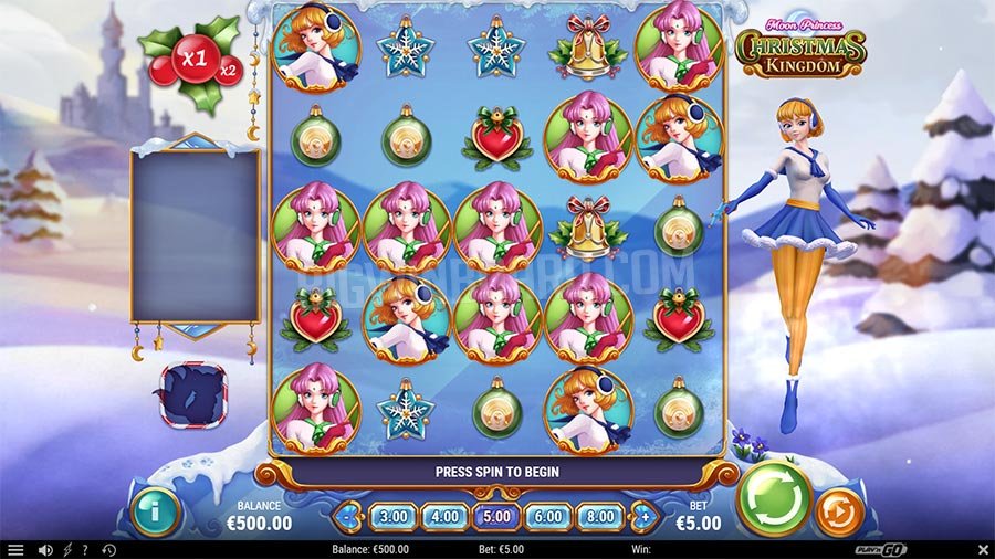 Moon Princess Christmas Kingdom Slot Review At The Bitcoin Strip