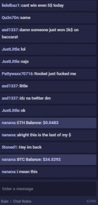 community chat