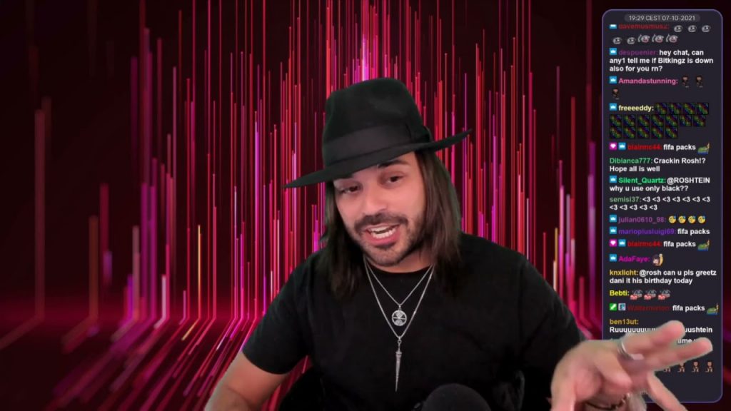 Roshtein is a good example of how to make money as a casino streamer
