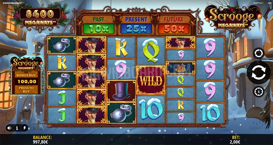Scrooge Megaways Slot At The Bitcoin Strip