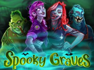 spooky graves slot at The Bitcoin Strip