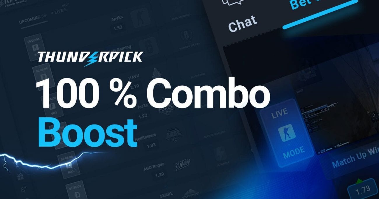 EXCLUSIVE: Thunderpick 100% Combo Boost