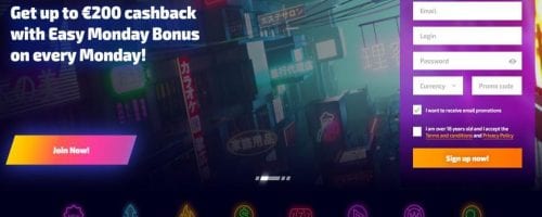 Wild Tokyo Casino Screenshot 1