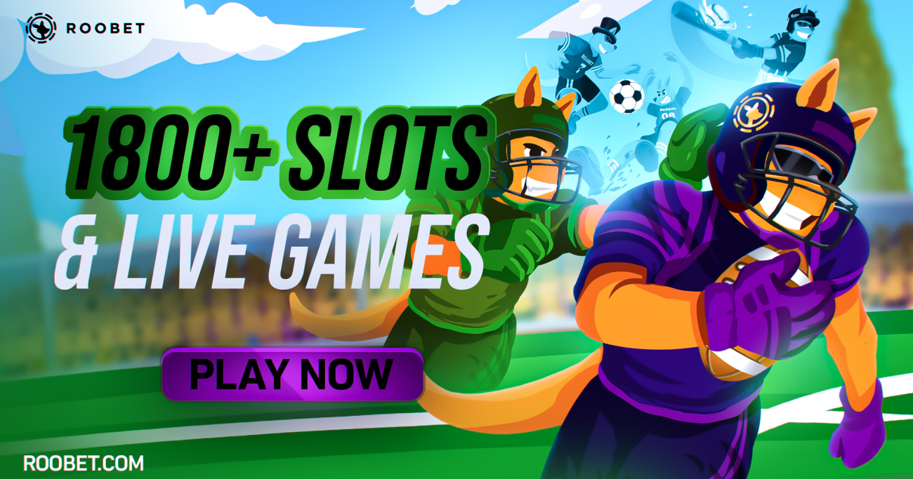 Roobet Sportsbook: Mr. Roo Has Taken To The Field