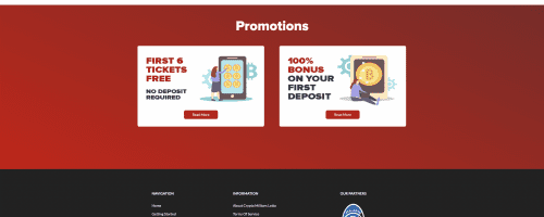 Crypto Millions Lotto Screenshot 1