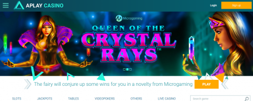 APlay Casino Screenshot 1