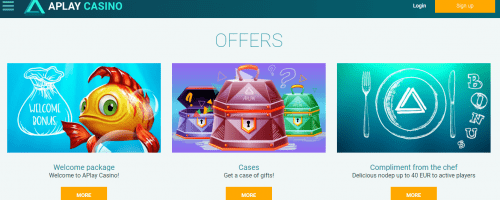 APlay Casino Screenshot 1