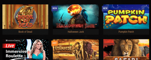 King Billy Casino Screenshot 1