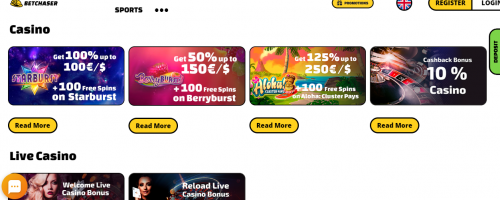 Betchaser Screenshot 1