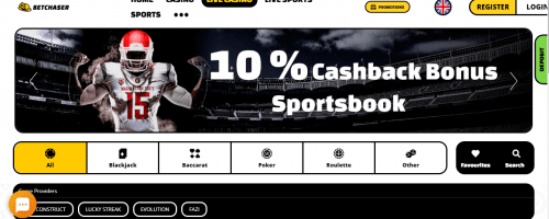 Betchaser Screenshot 1