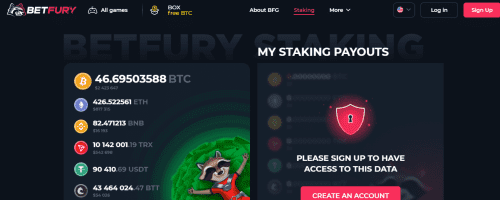 BetFury Screenshot 1