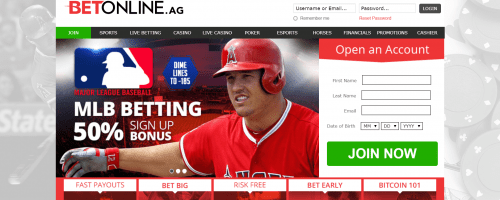 BetOnline Screenshot 1