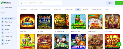 Bets.io Screenshot 1