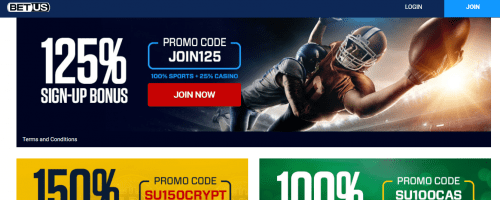 BetUS Casino Screenshot 1