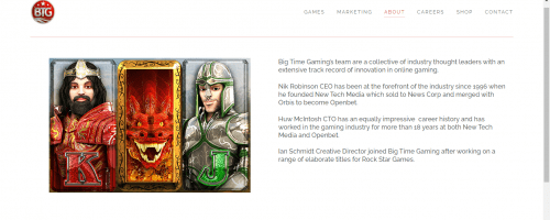 Big Time Gaming Screenshot 1
