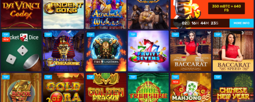 BitcoinCasino.io Screenshot 1