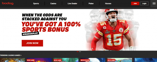 Bodog Casino Screenshot 1