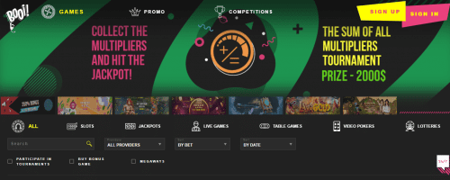 Booi.com Screenshot 1