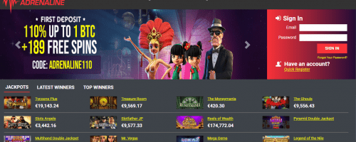 Casino Adrenaline Screenshot 1