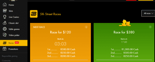 Casino Moons Screenshot 1