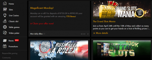 Casino Moons Screenshot 1