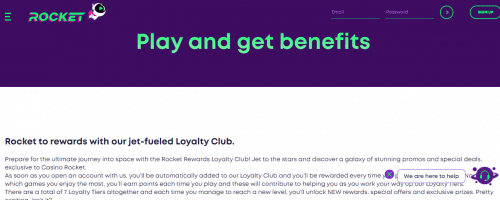 Casino Rocket Screenshot 1
