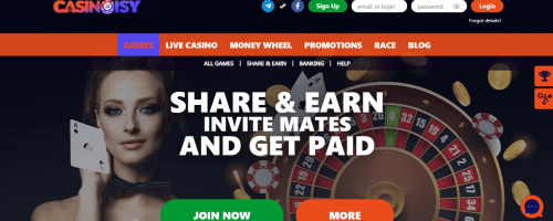 Casinoisy Screenshot 1