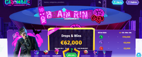 Casombie Casino Screenshot 1