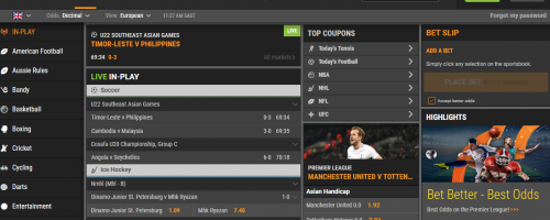 CloudBet Screenshot 1