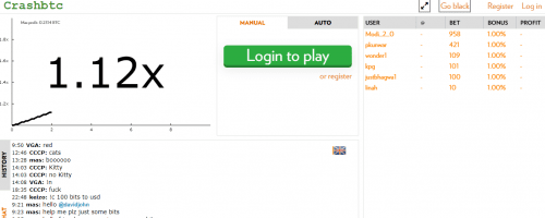 CrashBTC Screenshot 1