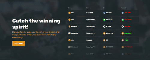 Crypto.Games Screenshot 1