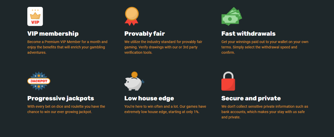 crypto.games offers everything yu could want from an online BTC casino.