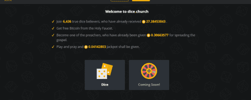 Dice.Church Screenshot 1