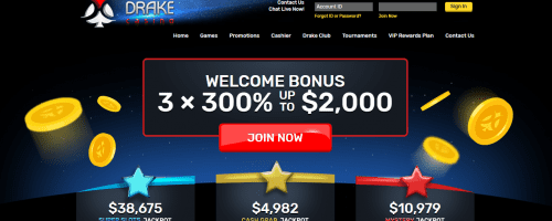 Drake Casino Screenshot 1