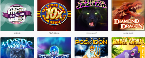DuckyLuck Casino Screenshot 1