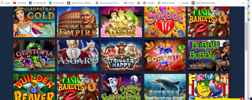 Exclusive Casino Screenshot 1