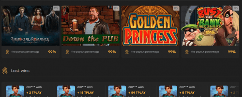 FairPlay Casino Screenshot 1