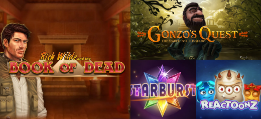 book of dead and other slot games