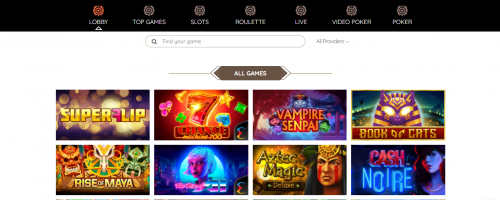 FortuneToWin Casino Screenshot 1