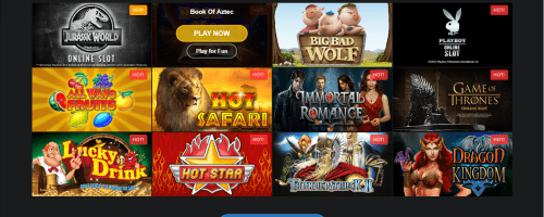 Golden Star Casino Screenshot 1