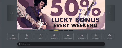 Golden Star Casino Screenshot 1