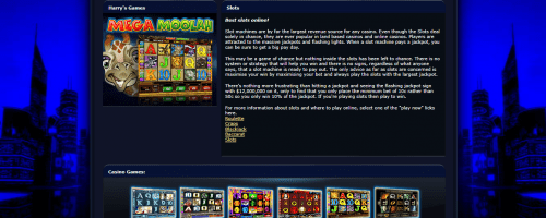 Harry’s Casino Screenshot 1
