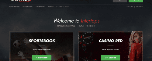 Intertops Screenshot 1