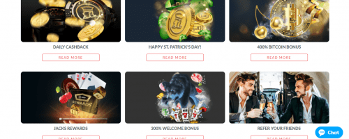 JacksPay Casino Screenshot 1