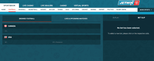 Jetwin Screenshot 1